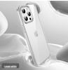 iPhone 14/15 Transparent Airbag Anti-Drop Case with Back Panel