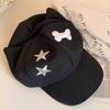 Harajuku Cat Ears Baseball Cap Y2k Visor Cap Fashion Star Peaked Hat  Women