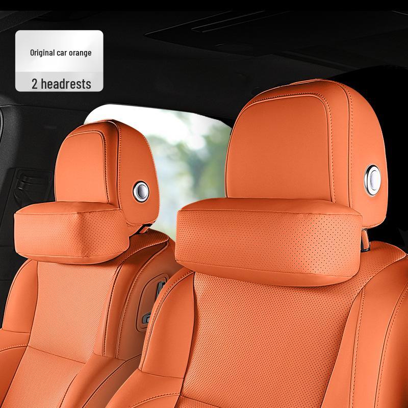 Compatible L9L8L7L6 Neck Pillow Headrest: Car Accessory for Lumbar Support & Neck Protection
