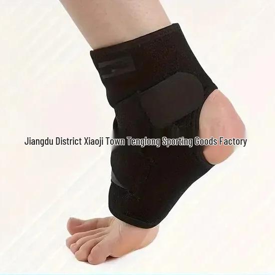 Tri-Color Compression Ankle & Wrist Protector for Joint Support, Basketball & Running One Size