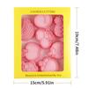 8 szt. foremek do wytłaczania ciasteczek owocowych 3D lukier fondant plastikowa foremka do wyciskania ciasteczek