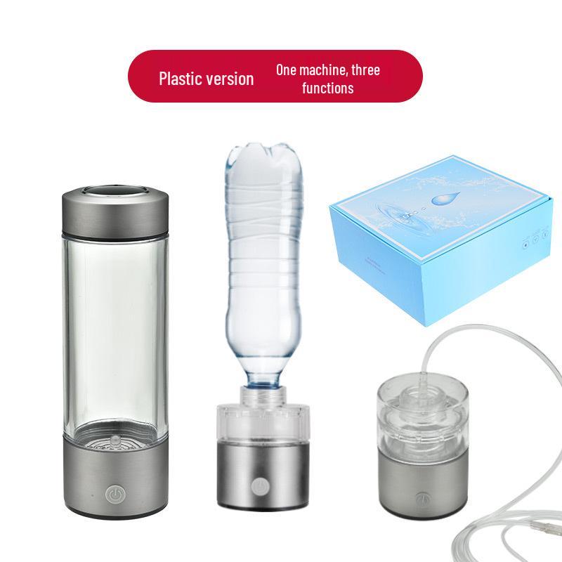 Intelligenter wasserstoffreicher inhalierbarer Wasserbecher mit elektrolytischer Funktion - Geschenkbox-Edition