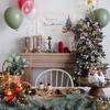 Hanamei Christmas Letter MERRY CHRISTMAS Nordic Wooden Natural Tree Made in Japan Ornaments, Alphabet, Ornaments, Ornaments, Decorations, (MERRY
