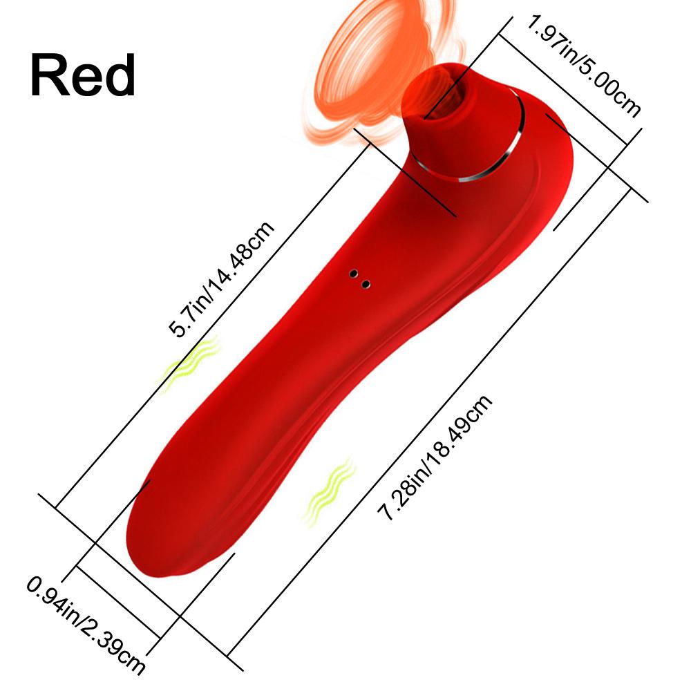 Oralsex Klitoris-Stimulator G-Punkt-Massage Schub Masturbation Klitoris saugen Weiblicher Orgasmus-Vibrator Sexspielzeug für Erwachsene Vaginalmassage