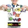 Summer Fashion Kids T-shirt Cartoon Alphabet Pattern 3D Print Casual Loose Outdoor Girl and Boy Short Sleeve Tees Top Pullover