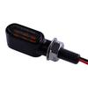 4Pcs Mini Turn Signal Light Blinker Indicator Lamp 3LED 12V For Motorcycle Motorbikes Scooters