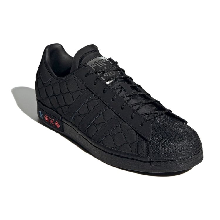 Adidas Originals Superstar Series Cny Retro Classic Low-Top Sneakers Unisex Sneakers Black GX8826