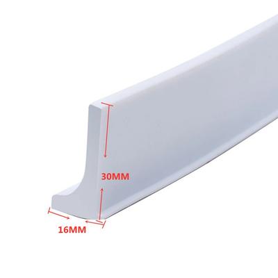 50-600cm Stopery Wodne do Łazienki Bariera Wodna Pasek Uszczelniający Brodzik Przeciwzalewowy Blokada Separacji Stref Suchej i Mokrej Pasek Uszczelniający