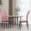 Day and Night - Day and Night Dining Chairs 2 Units Pink Velvet