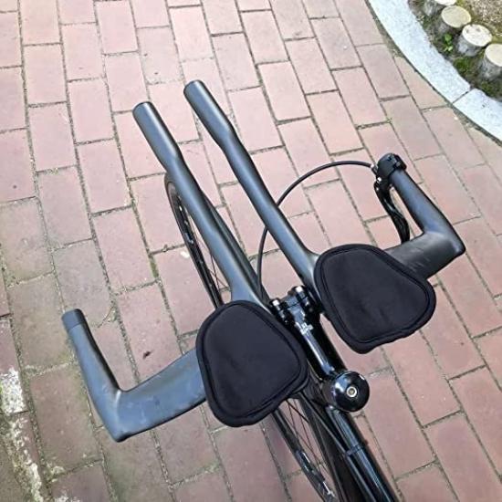 Alfa Pasca TT Bicycle 3K Gloss 340mm Triathlon Aero Carbon Bars, 31.8mm Aerobars, Black, Aerobars, Bars,