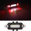 3.7V 90MAH Motorcycle LED Hazard Lights Light 75MM*30MM Aluminium