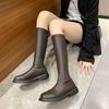 Boots Children's New Season Students But Knee Boots Boots Long Boots Flat High Boots Knight Boots Tide