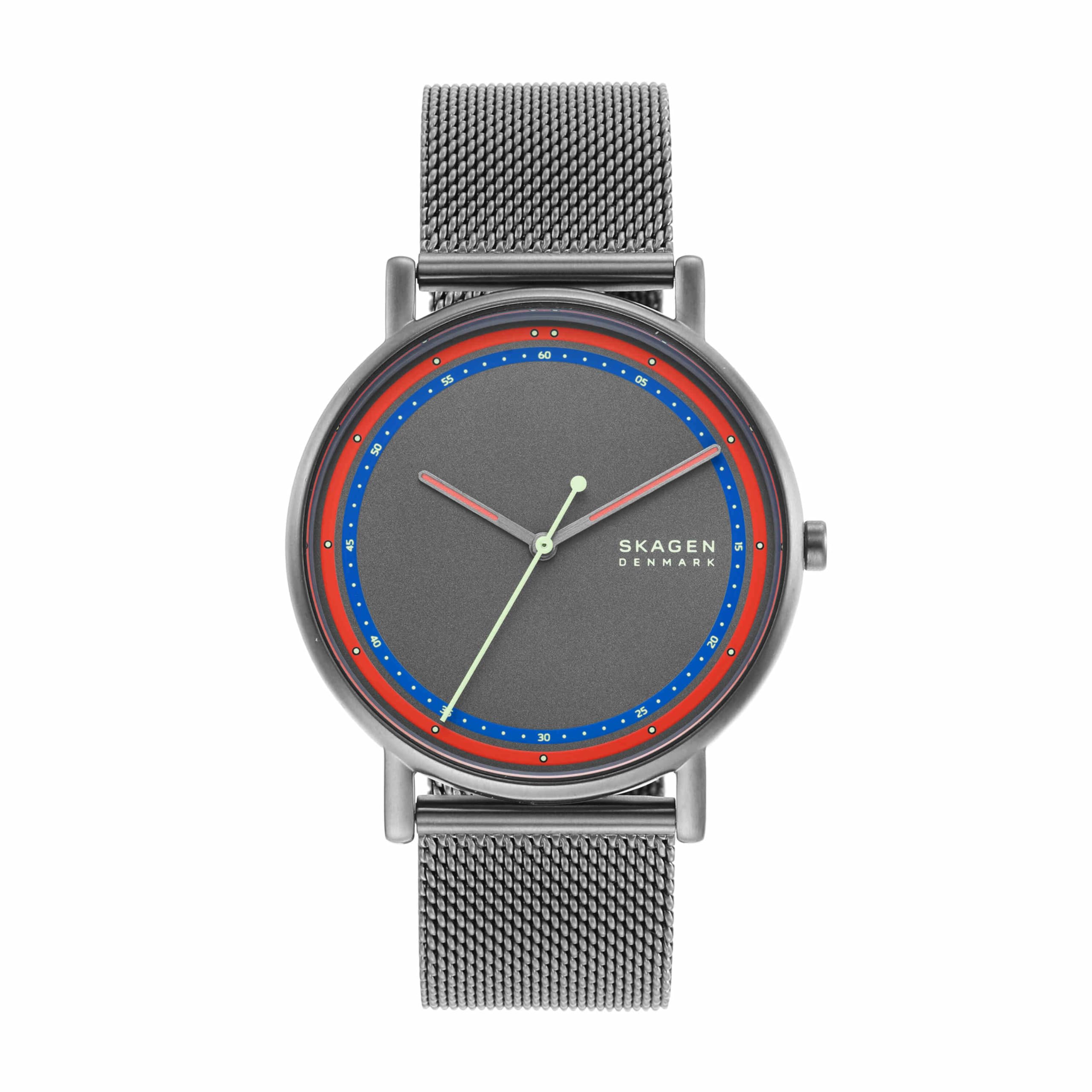 

Часы Signatur 3-Hand Silver Stainless Steel Mesh, Серебристые