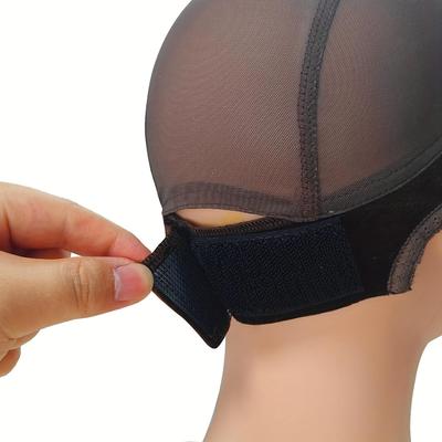 1PC Women's Wig Fixing Cap - Non-slip, Adjustable, Glue-free Wig Holder with Reusable High-definition Lace Band, Securely Fixes Front Lace Wigs.