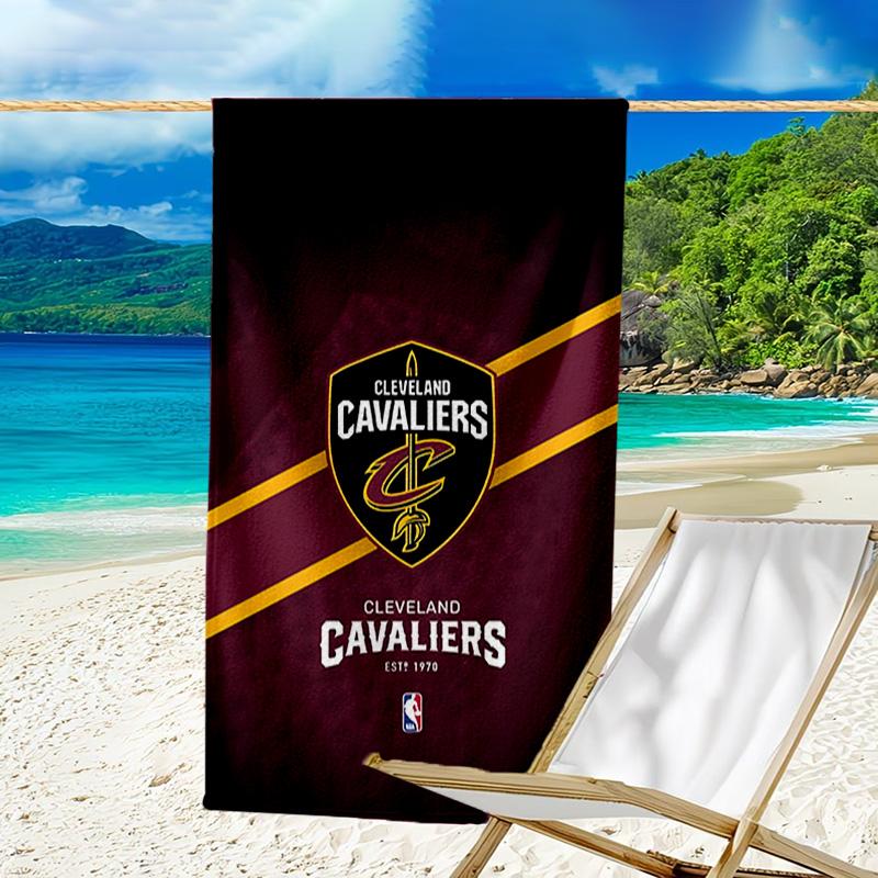 Cleveland Football Quick-Dry Microfiber Beach Towel Super Soft & Absorbent for Bath, Beach, Travel Bath Time Accessory, Fan Gifts
