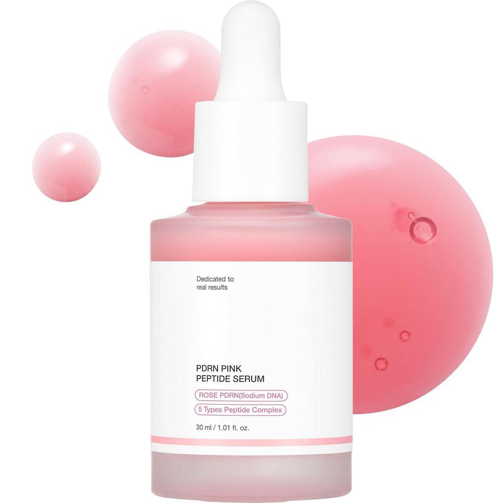 PDRN Pink Peptide Serum Anti-Aging Wrinkle Niacinamide Brightening Hydrating Facial Essence