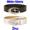 Stylish Oval Cross Metal Buckle Belt Punk Moon Star Design Vintage Gothic Y2k Belt Pu Leather Waistband Jeans Pants Belt Gifts