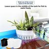 Plastic Fish Tank Planter Slotted Corner Plant Basket Hydroponic Plant Holder  Hydroponic Planting