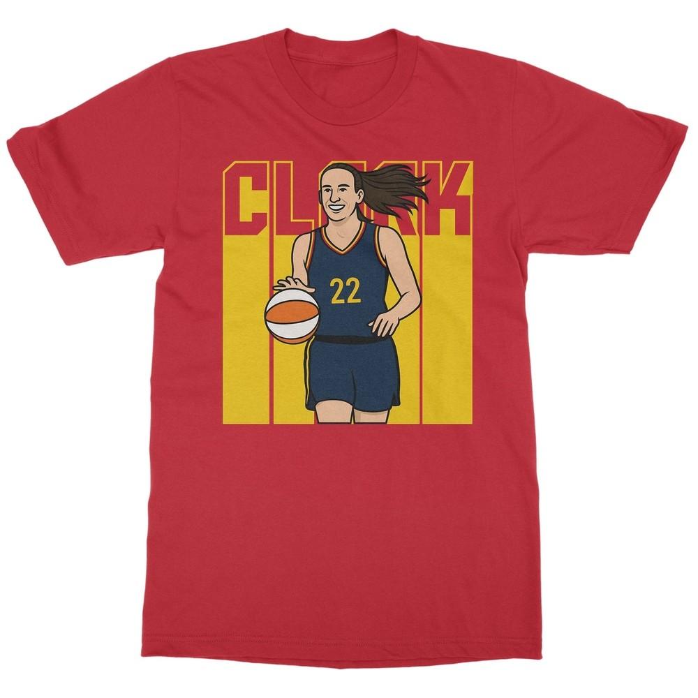 Вдохновленный Кларком Нет. 22 Баскетбольная дань уважения - Футболка унисекс для фанатов Индианы Футболка унисекс M