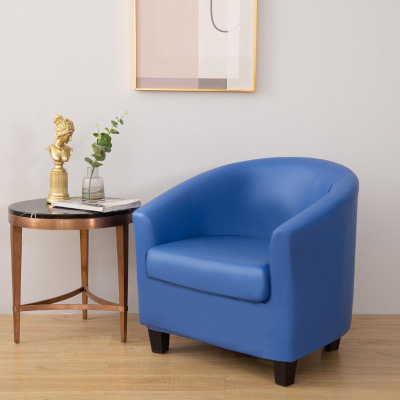 Waterproof Tub Sofa Covers Pu Leather Armchair Cover With Seat Covers Club Sofa Slipcovers for Living Room Furniture Protector