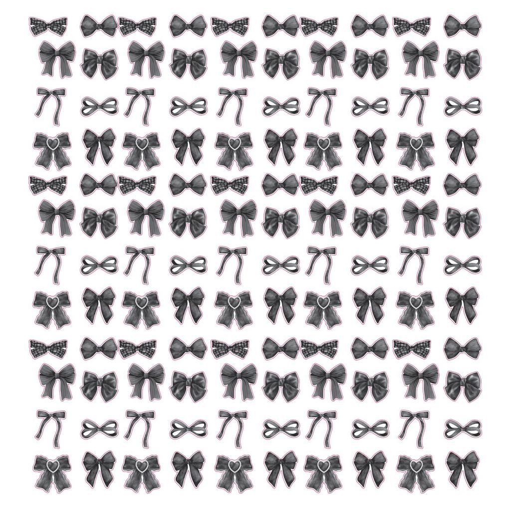 500 sztuk Naklejki z Kreskówkową Kokardką Estetyczne Naklejki do Scrapbookingu na Butelkę z Wodą Notes Dziennik Etui na Telefon Opakowanie