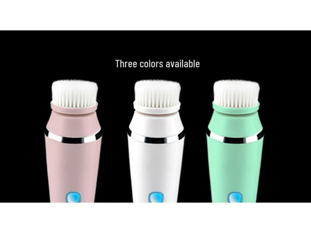 4-in-1 Electric Waterproof Facial Cleansing Brush for Blackhead and Makeup Removal