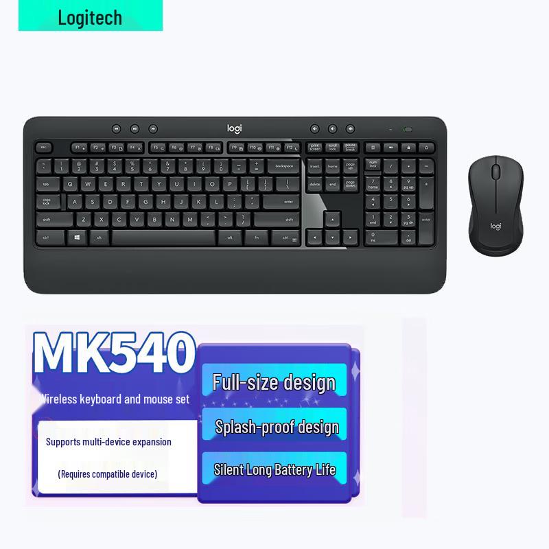 

Logitech MK540 Wireless Keyboard and Mouse Combo