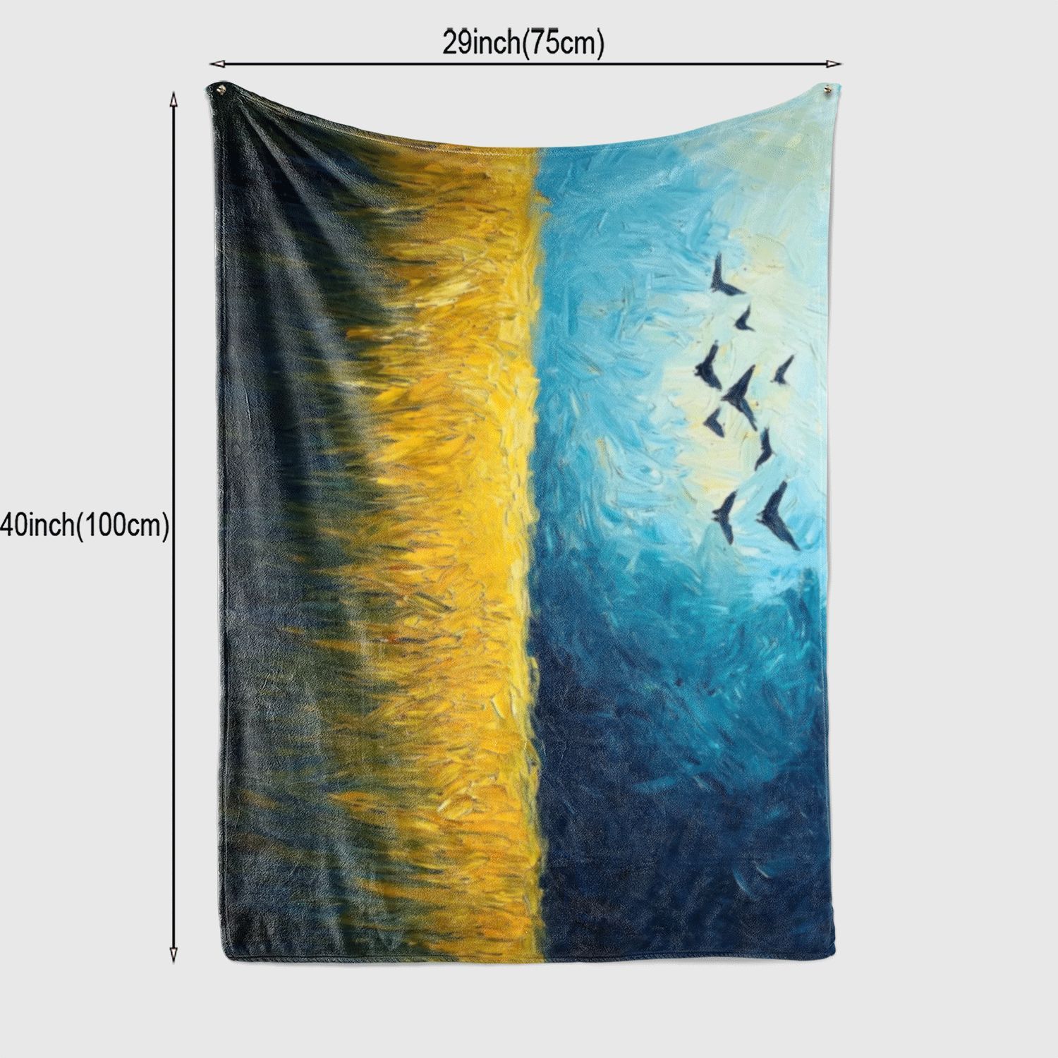 

1pc, Contemporary Floral Print Flannel Fleece Blanket, 100% Polyester, Digital Print, Tear Resistant, All Seasons, 200-250gsm, K 130x150cm