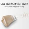 Invisible High Quality Hearing Amplifier Professional Sound Voice Enhancer Mini Rechargeable ITE Hearing Aid