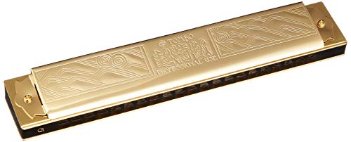 

TOMBO NO.1921 G Супер-люксовая губная гармошка Tombo