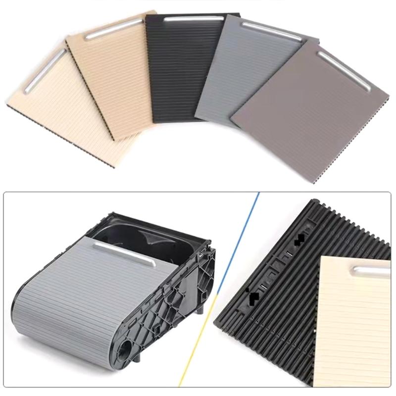 Kryt rolety středové konzoly loketní opěrky do auta posuvný závěrka držák na vodu panelový kryt kompatibilní pro B6 B7L 3CD857503