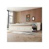 Lit De Jour - MUVOE - 90x200 Cm - Beige - Lit Escamotable - 2 Tiroirs De Rangement