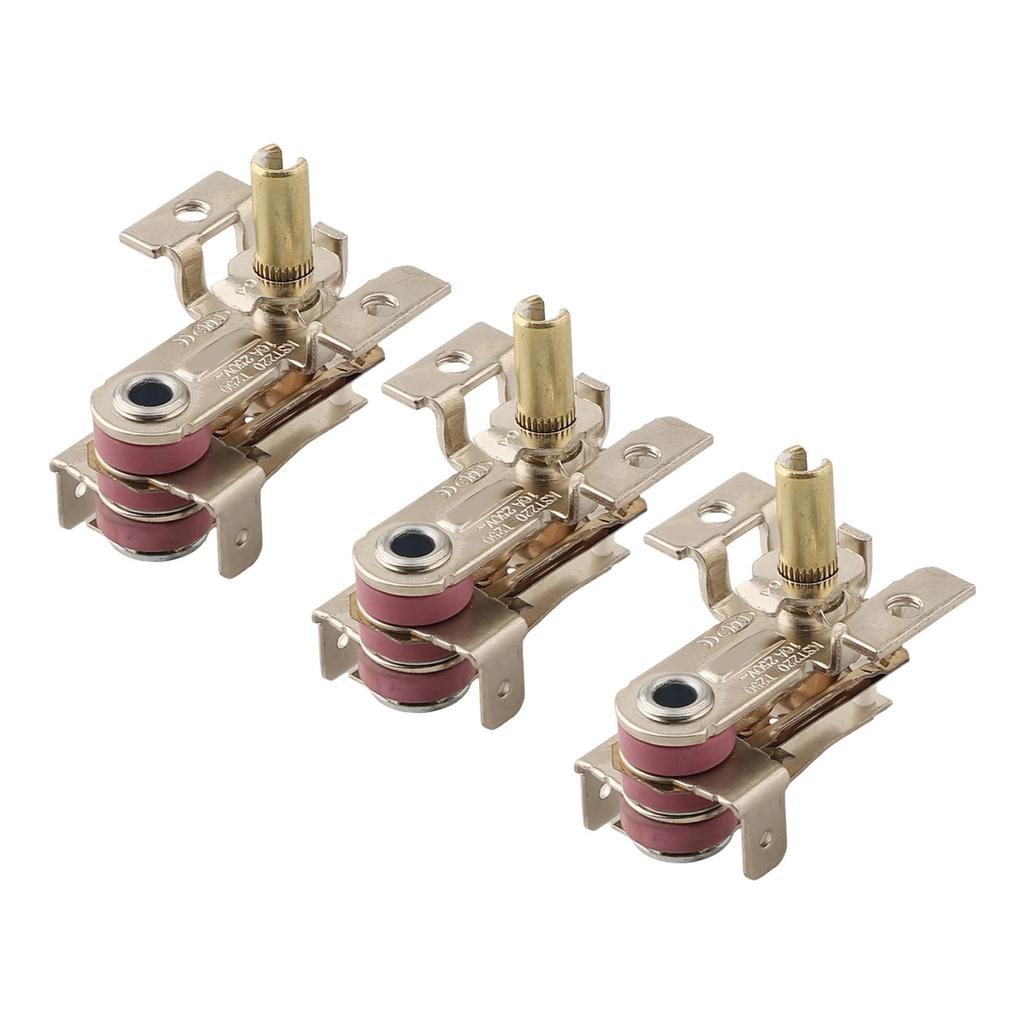 AC 250V Thermostat Adjustable Thermostat Home Appliance Professional Use Steel Construction Wide Application 16A Load Capacity