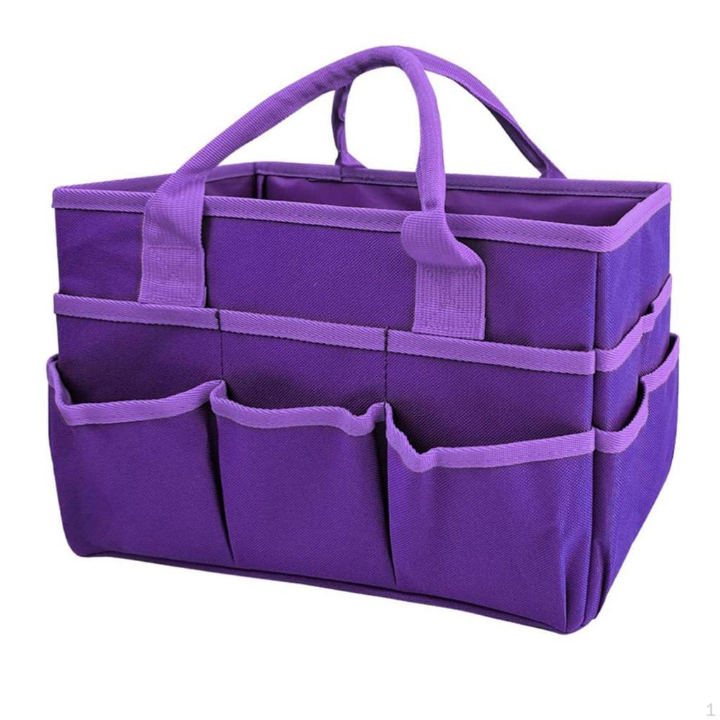 MultiStorage Organizer Bag Foldable Classroom Supply Design Gardening Tool Tote