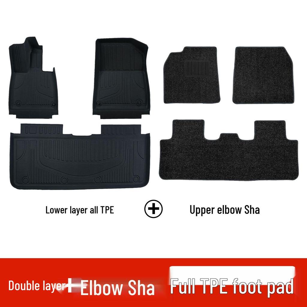 Eco-friendly TPE Floor Mats for Changan Qiyuan A06 - Odorless Interior Protection Carpets