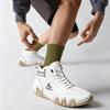Handmade Outdoor Men Boots Men Casual Leather Shoes Autumn Retro Breathable Casual Men's Sneakers Fashi Lace Up Ankle Boots