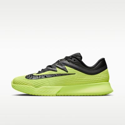 Nike Court Air Zoom Vapor Pro 3 HC Light Lemon Twist Black (Women s) 38.5