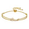 Botanisches Armband Damenarmbänder Gold 5535790