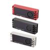NVMe M.2 Heatsink Temperature Display Aluminum High Performance SSD Cooler with Dual Thermal Silicon