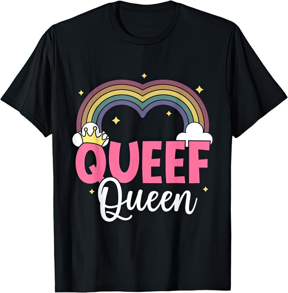 Queef Queen Funny Joke Humour Rude Gift T Shirt