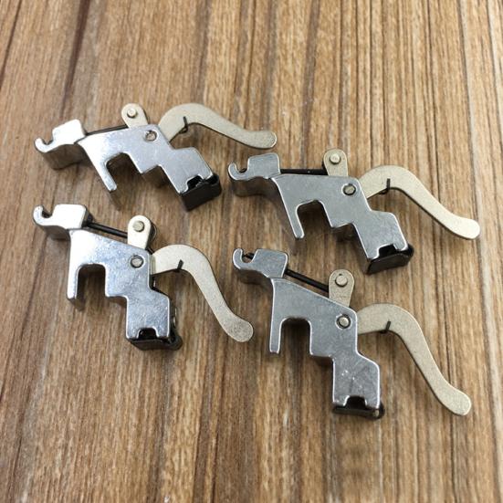 Supporto per Piedino Prensapiedi Adattatore a Gambo Basso Snap-On per Singer Janome