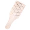 Ceramics Training Handmade DIY Clay Sculpture Clapboard Solid Wood Wooden Hammer Tile Mudboard with Groove (grid) Paddle Tool