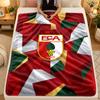Flannel BlanketFC Augsburg FC Warm Soft Throw Blanket for Indoor Sofa Bed Living Room Use