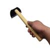 T-Shaped All-Steel Hand Hoe: Half-Moon Blade for Gardening and Weeding