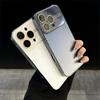 Galvanisiertes Handyhülle mit großem Sichtfenster für iPhone 17/16/15/14/Pro Max mit Kameraschutz