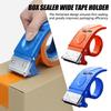 5cm Office Adhesive Roller Tape Dispenser Cutter Stationary Unharmed Transparent Sealer Cutter Package And Tape Tape Safe 2 T6b6