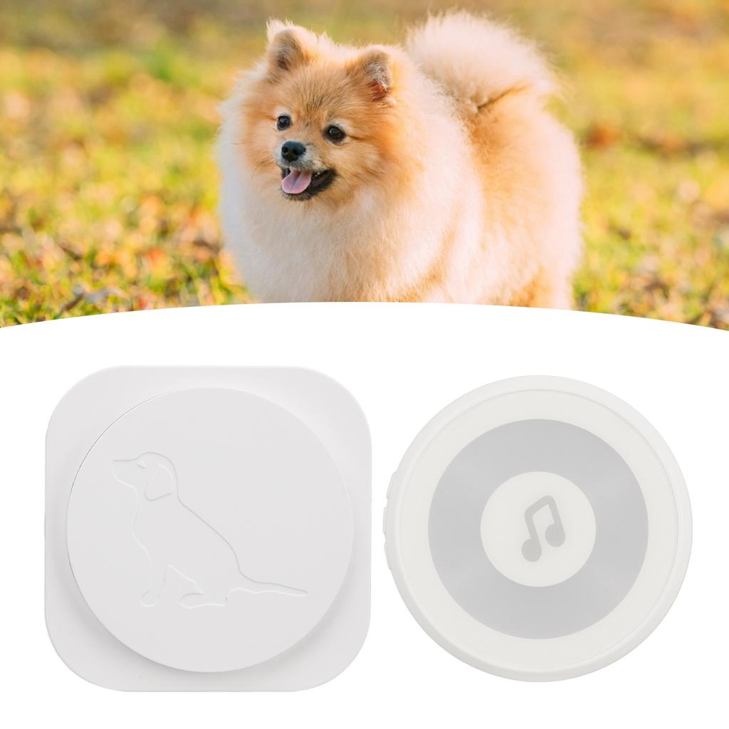 Wireless Pet Door  with Transmitter Receiver 4 Flashing Modes Touch Controll Dog Door