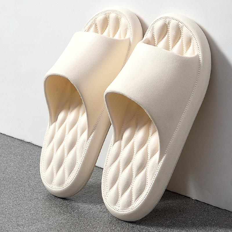 QYCKABY Men's Flip-flops Summer Slippers Printing Sandals Trend Anti Slip Shoes EVA Slippers Fashion Male Massage Beach Footwear