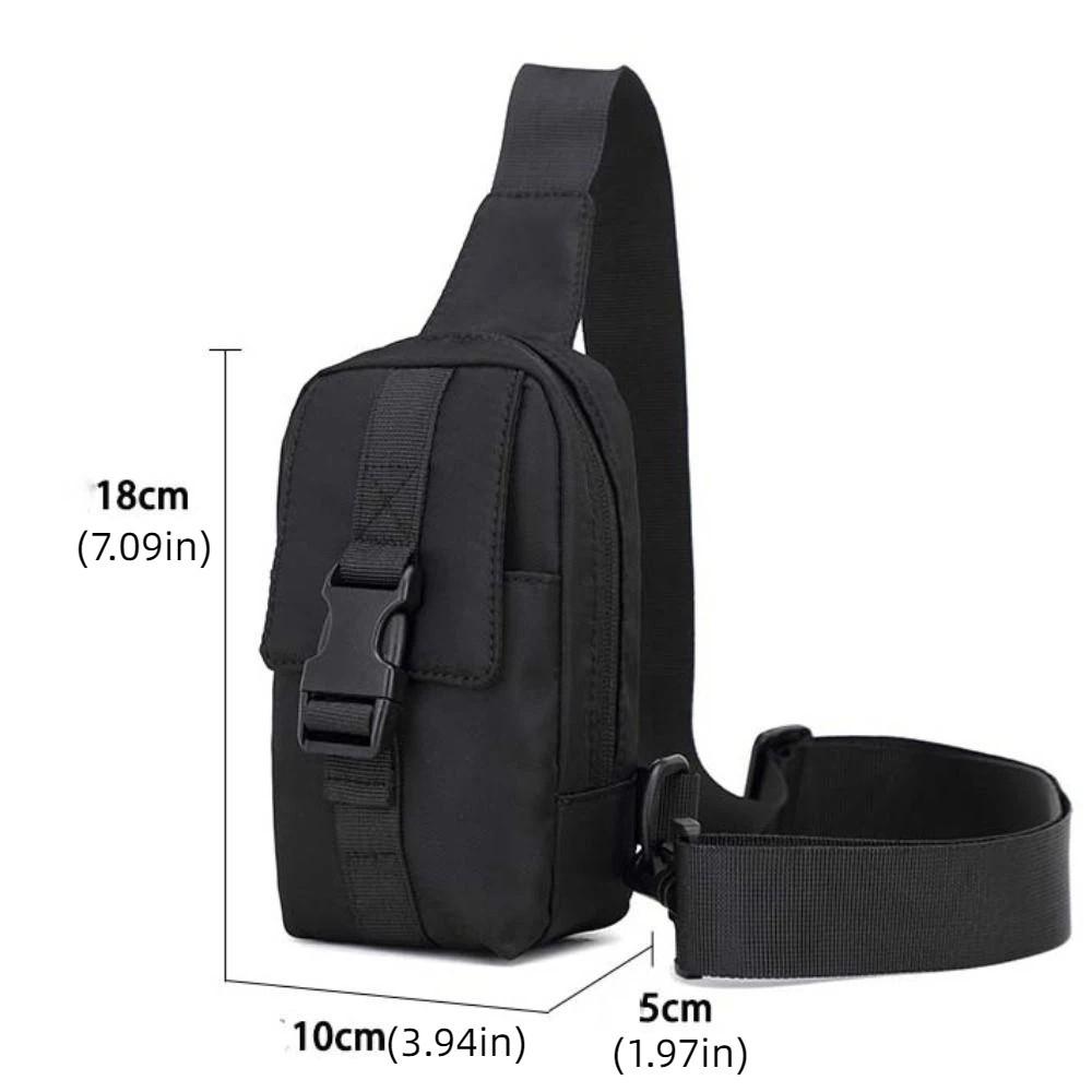 Pochette de taille Sac d'épaule d'extérieur Sacs bandoulière Sac bandoulière poitrine Sac de sport Sac poitrine homme Femme Homme