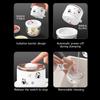 Wireless Electric Food Processor 350ml Glass Container Chopper Garlic Crusher Efficient Meat Vegetables Chopping Tool